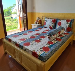 BỘ DRAP 100% COTTON LỤA CAO CẤP 4MÓN 1M6X2M HQ 713