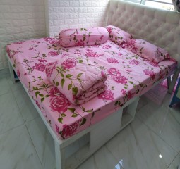                 SALE – BỘ DRAP MỀN COTTON POLY CAO CẤP 5 MÓN 1M6X2M PL*131